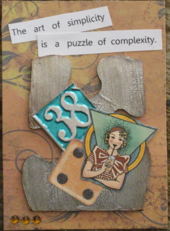 ATC Card - Puzzle of Life