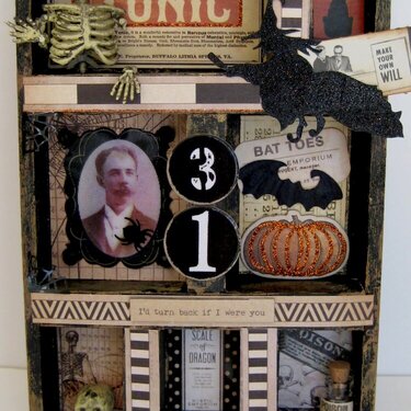 #3 The Finished Fabulous Fake Halloween TH Configuration Box