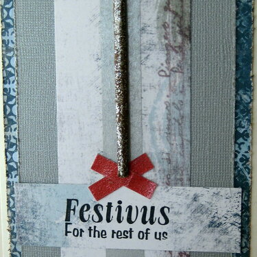 Festivus for the rest of us -