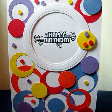 Mod Birthday Card