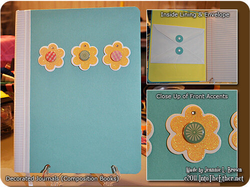 Decorated Composition Books