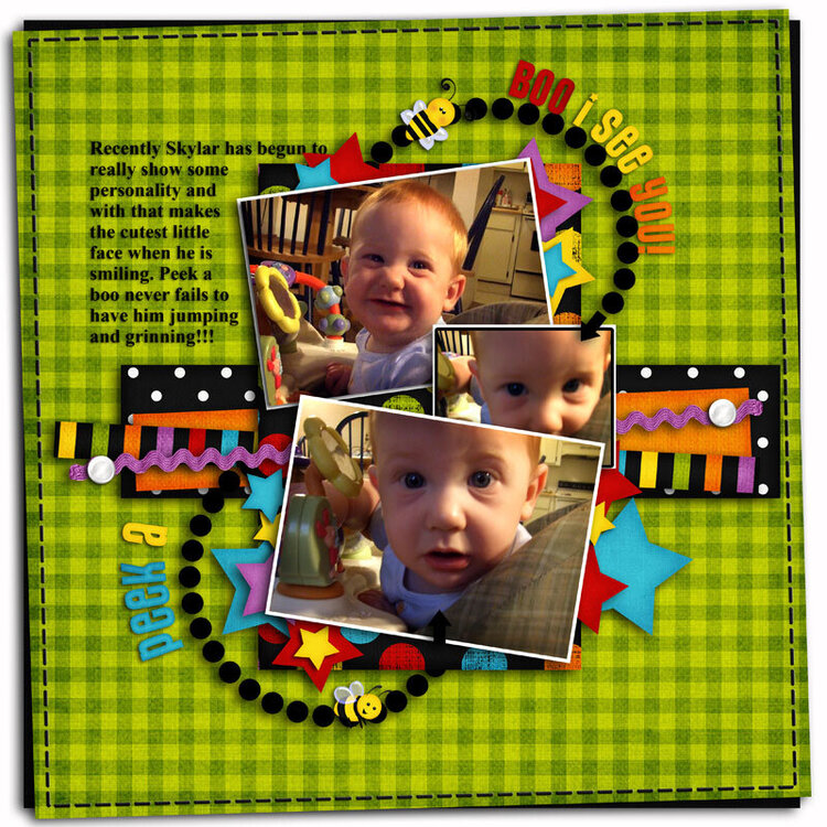 Peek A boo! - Project Idea - Scrapbook.com
