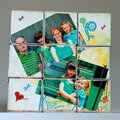 Family Photo Puzzle Blocks