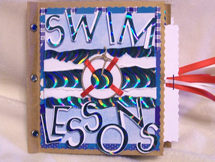Swim Lessons Scrapbook