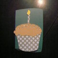 16th Birthday Cupcake Card