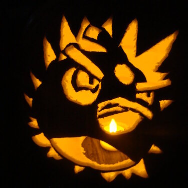angry bird pumpkin 4