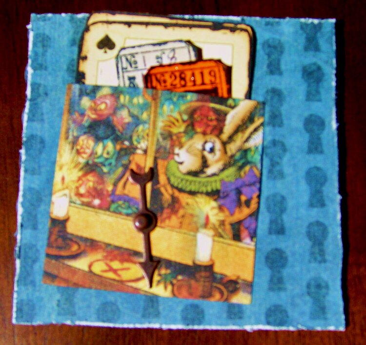 Alice in Wonderland Mini Page Swap