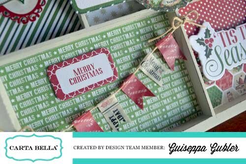 Christmas Time Altered Tray *Carta Bella*