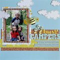 Busy Campers *Scrapbook Daisies March Kit*