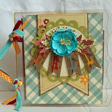 Fall Mini Album *Clear Scraps*