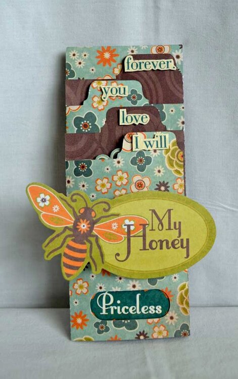 My Honey Card *Samantha Walker Silhouette Die cut*