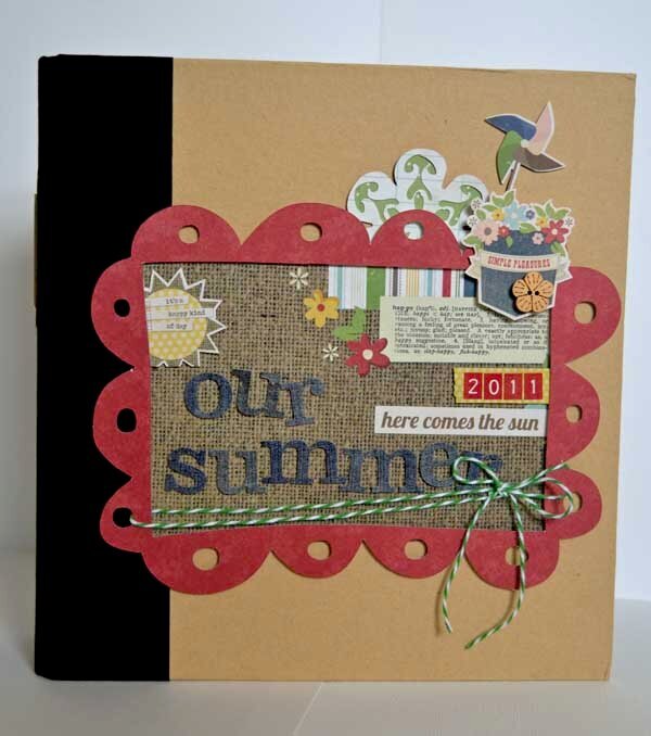 Our Summer *Simple Stories 6x8 Album*