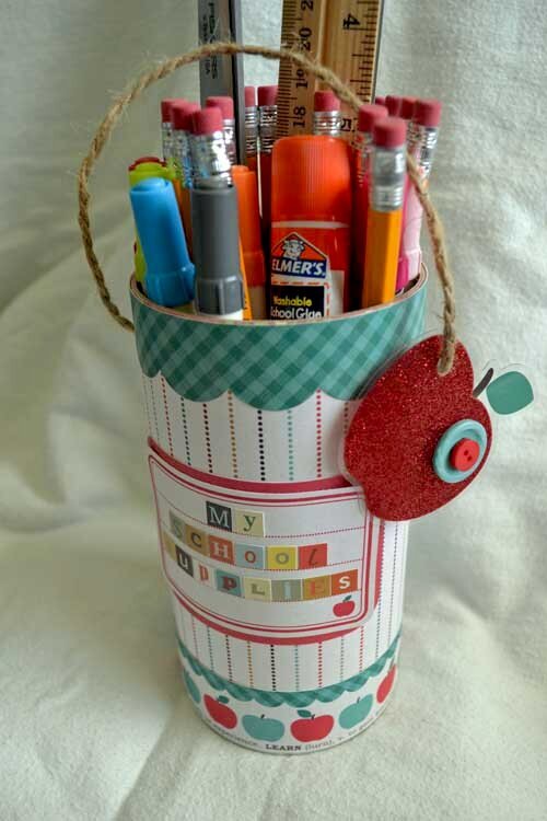 School Supply Canister *Fancy Pants*