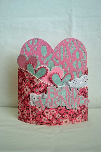 Be My Valentine Bendy Card *Samantha Walker*