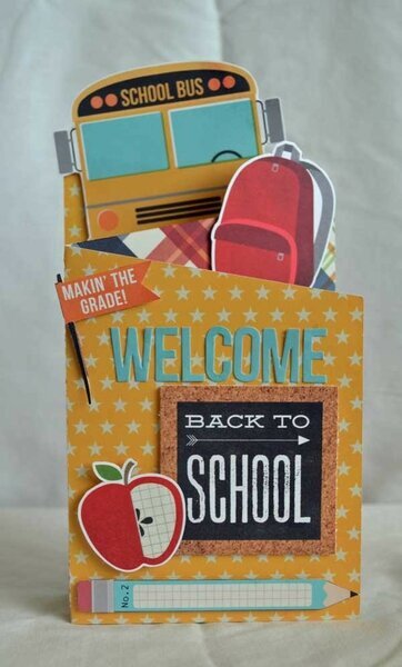 Welcome Back to School Card *Simple Stories*