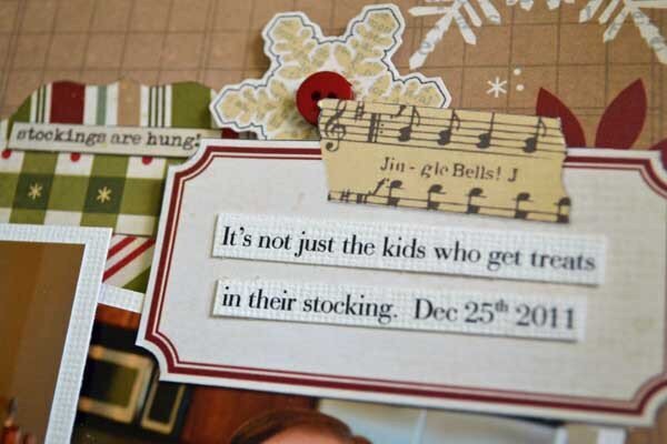 Stocking Love *Simple Stories new Handmade Holiday