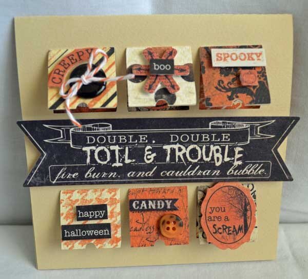 Toil &amp; Trouble Card *Authentique