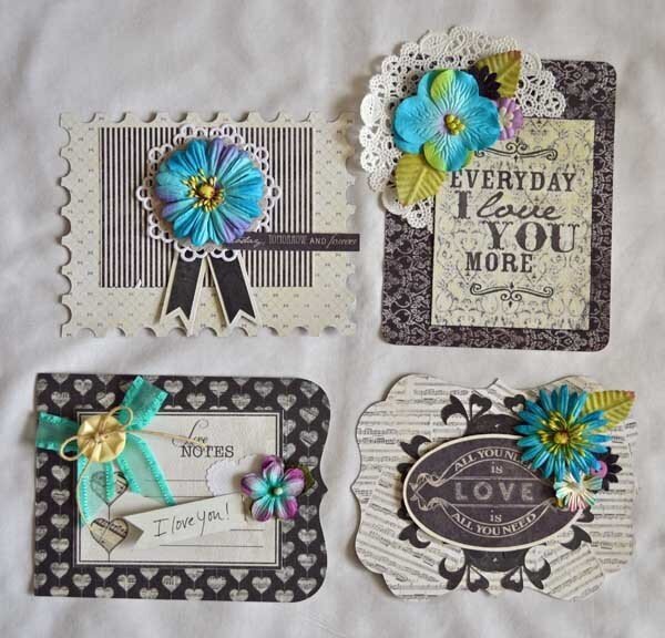 Card Set with holder *Authentique*