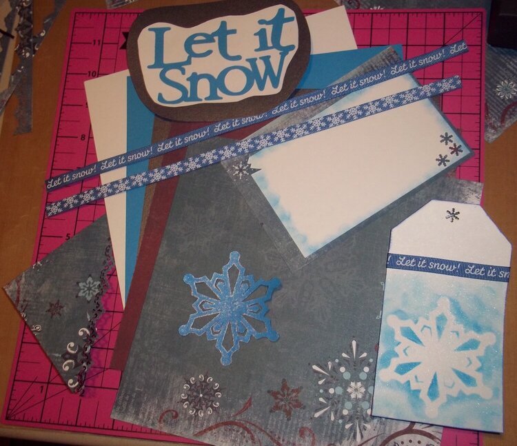 January Kit Swap, Snowflake
