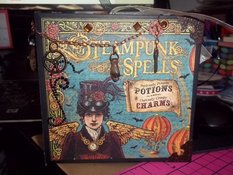 Steampunk Spells Mini Album Swap - DONE!!!!