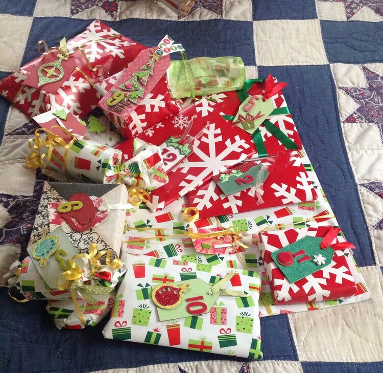 12 days Christmas - Packages