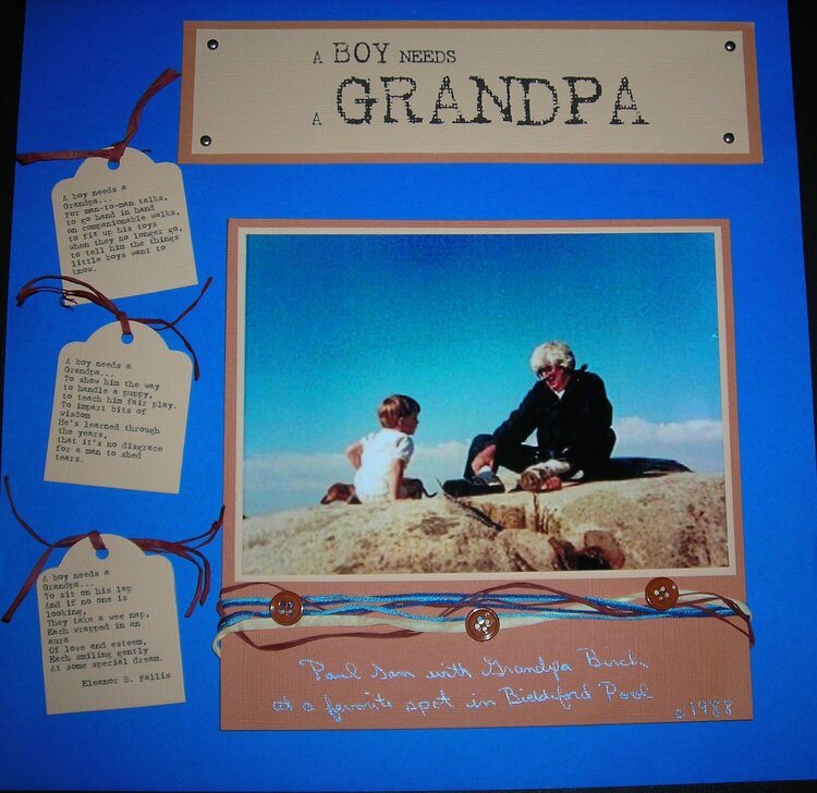 A Boy Needs a Grandpa