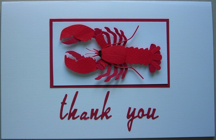 Lobster thank you