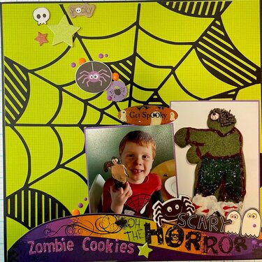 Oh the horror zombie cookies 