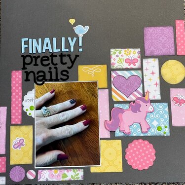 Finally!  Pretty Nails