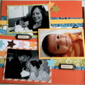 First Birthday Card Layout