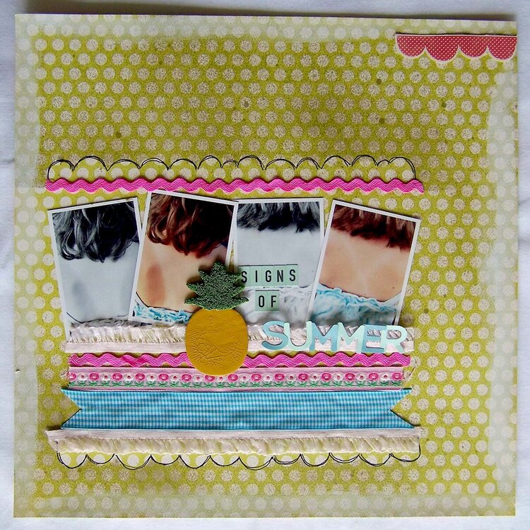 Signs of Summer * July A Million Memories Kit