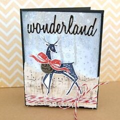 Frosted Wonderland Card by TH Media Team Member:  Vicki Boutin