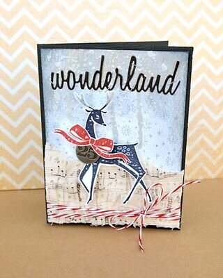 Frosted Wonderland Card by TH Media Team Member:  Vicki Boutin