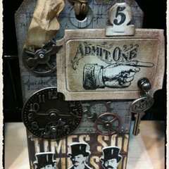 Tim Holtz Steampunk Tag