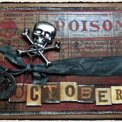 Tim Holtz October Card