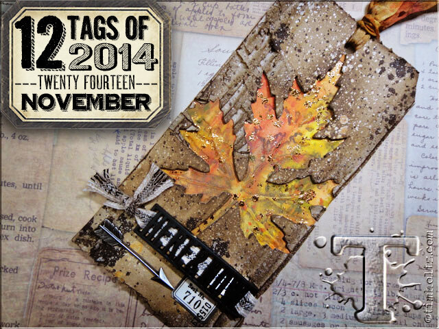 12 Tags of 2014 - November by Tim Holtz