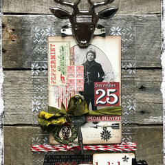Holiday Project:  Oh Deer by Tim Holtz