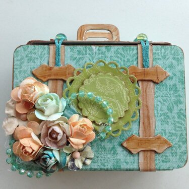 Paper Doll Multiplication Suitcase - by Kraftelina.