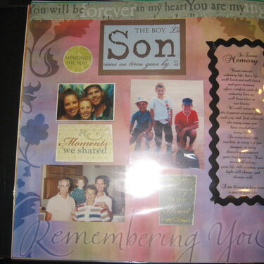 Son-Remembering you