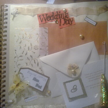 Page One Of My Second Scrapbook