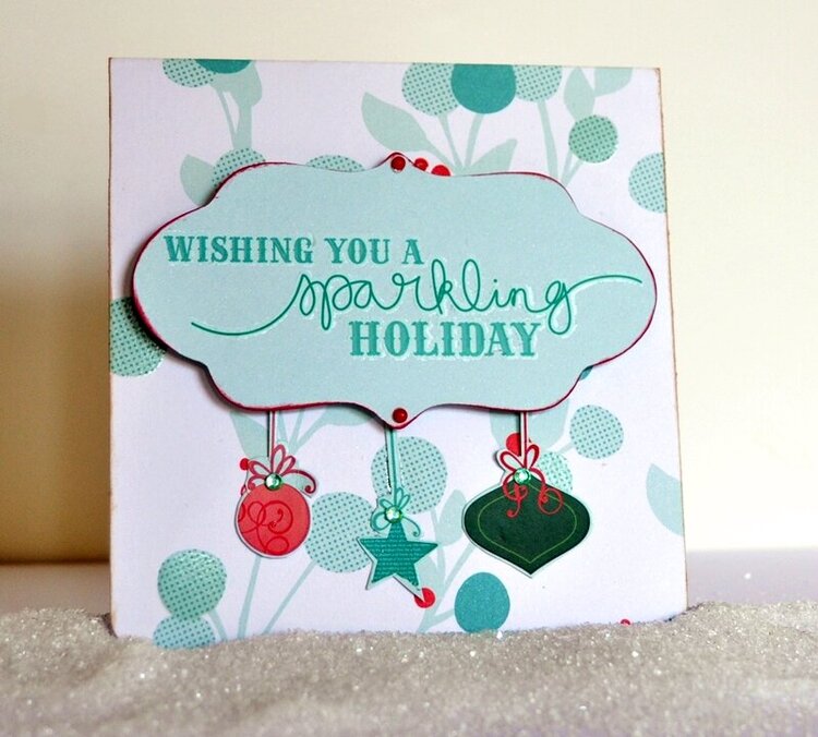 Wishing you a Sparkling Holiday-American Crafts