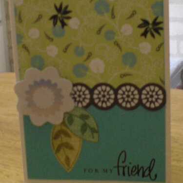 &quot;For My Friend&quot; Card for OWH
