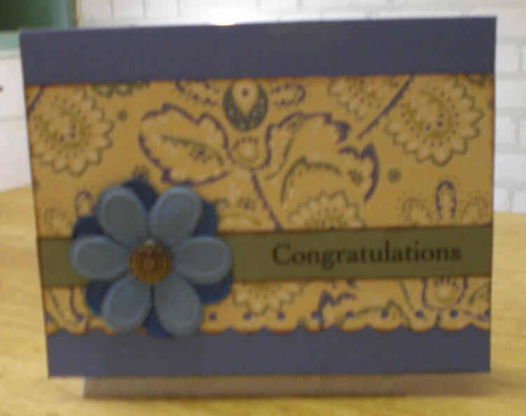 &quot;Congratulations&quot; Card for OWH