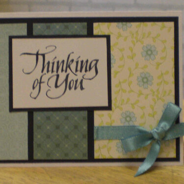 &quot;Thinking of You&quot; Card for OWH