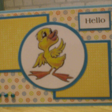 &quot;Hello&quot; Card for OWH