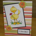 Duck "I Love You!" Card for OWH