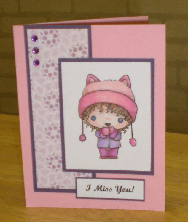 &quot;I Miss You!&quot; Card for OWH