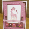 Pink Giraffe Card for OWH