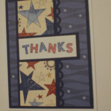 &quot;Thanks&quot; Card for OWH
