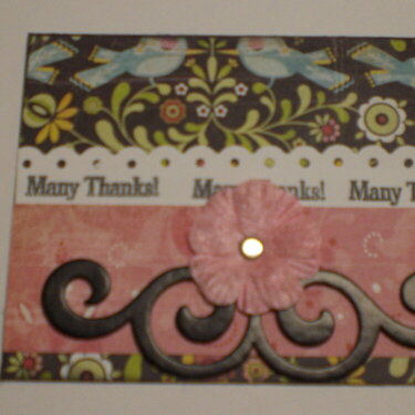 &quot;Many Thanks!&quot; Card for OWH